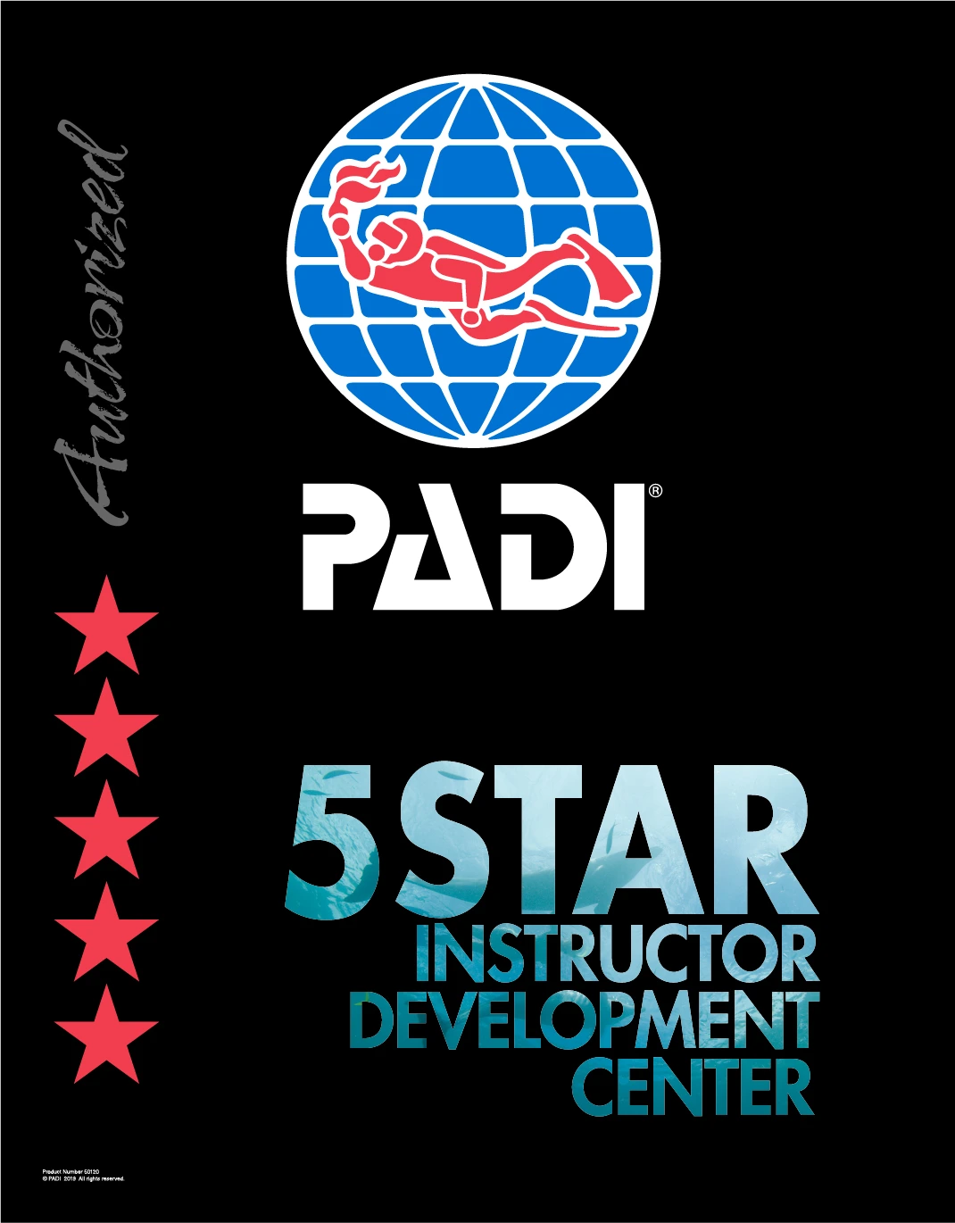 PADI 5 STAR IDC 트레이닝 센터 인증